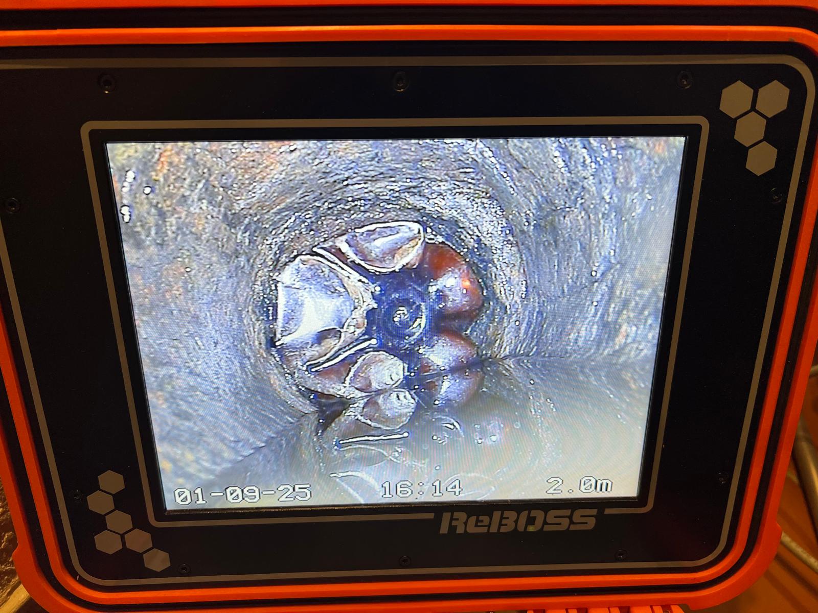 Vamzdynų video diagnostika kamera